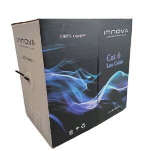 Bobina Cable Red Utp Cat 6e 305m - Exterior Cobre Anti Flama