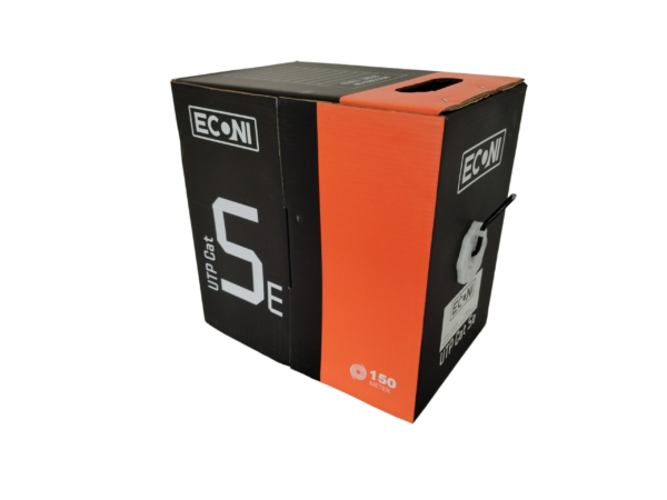 Bobina De Cable Utp Econi Cat5e 150m Aleaccion Exterior