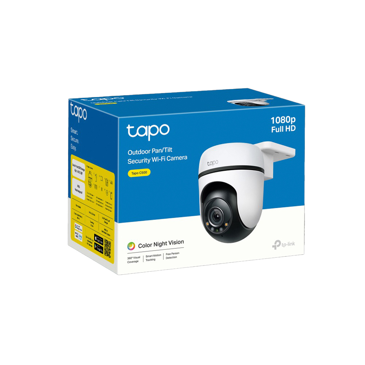 Cámara Seguridad Exterior Tp-link C500 Full Hd + 128gb