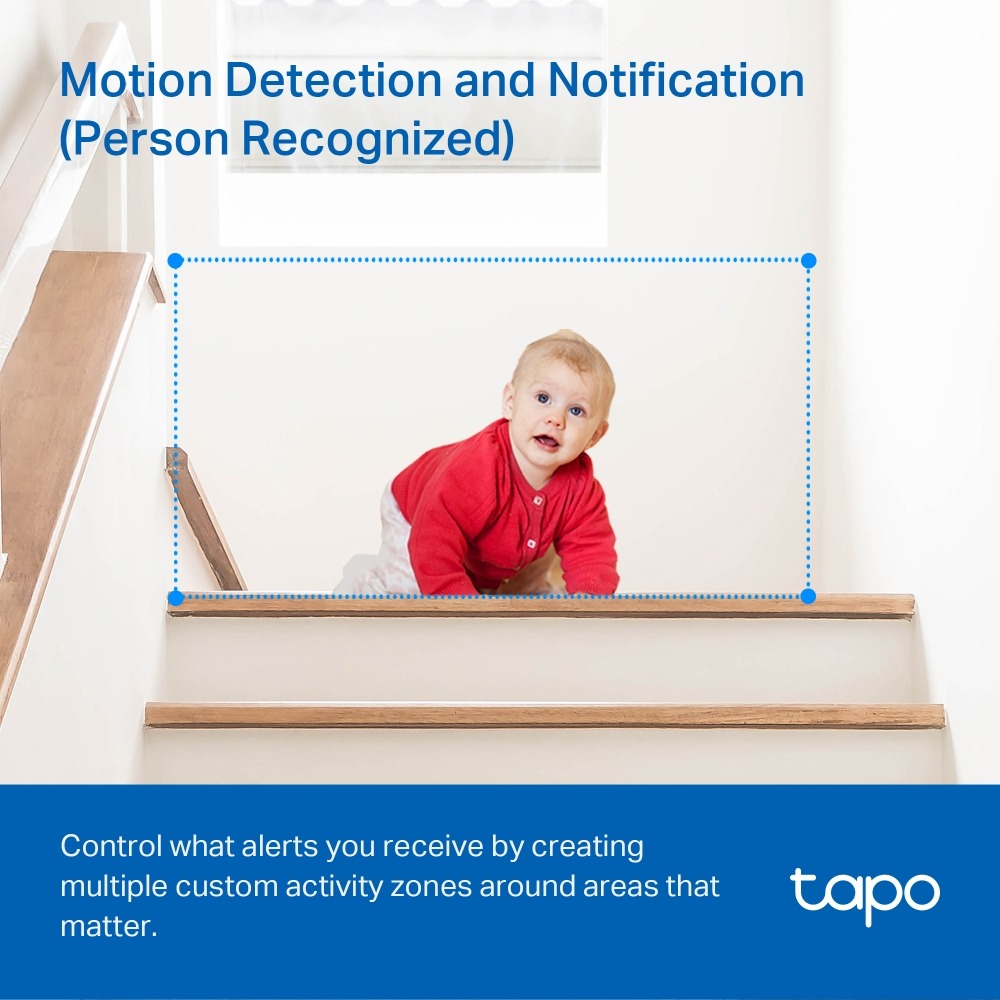 Cámara Seguridad Interior Smart 2k 3mp Tapo C210 + Memoria