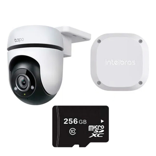Cámara Seguridad Tapo C500 256gb + Kit y Video Instalación