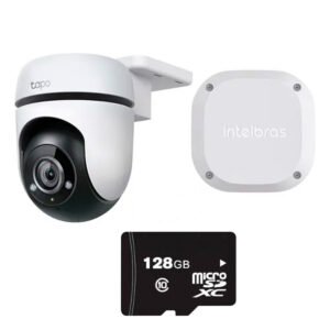 Cámara Seguridad Tapo C520 128gb + Kit y Video Instalación
