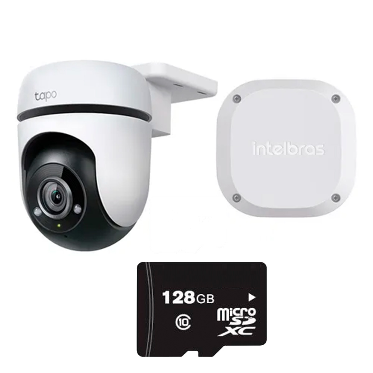 Cámara Seguridad Tapo C520 128gb + Kit y Video Instalación