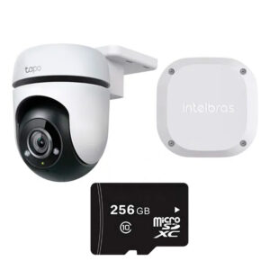 Cámara Seguridad Tapo C520 256gb + Kit y Video Instalación
