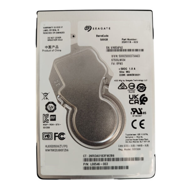 Disco Duro Pc Computadora Laptop Notebook 500Gb Seagate 2.5"