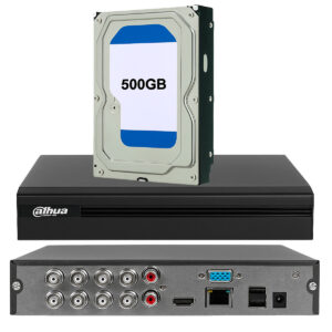 Dvr Dahua 8ch Xvr-1b08-i 1080P Full HD 1200M Inteligente