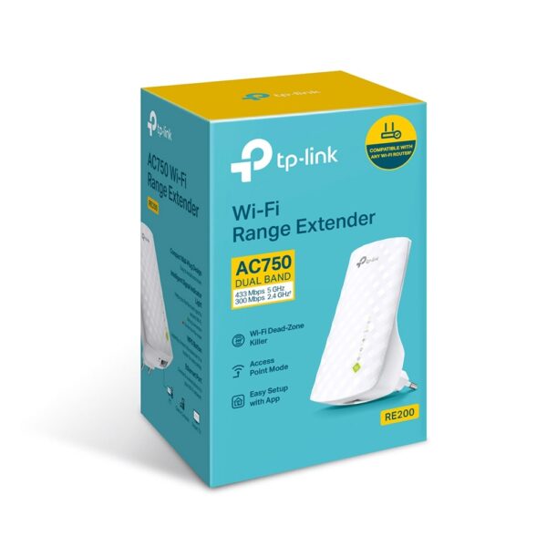 EXTENSOR WFI TP-LINK TL-RE200 AC750