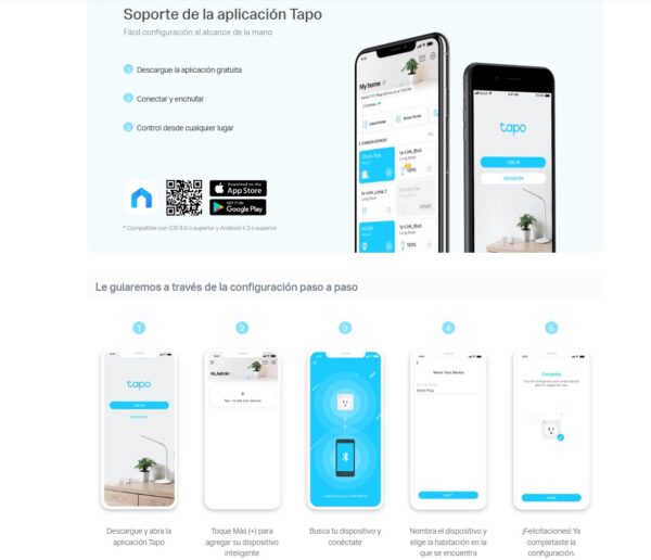 Interruptor de luz inteligente Llave de luz Tplink Tapo S220