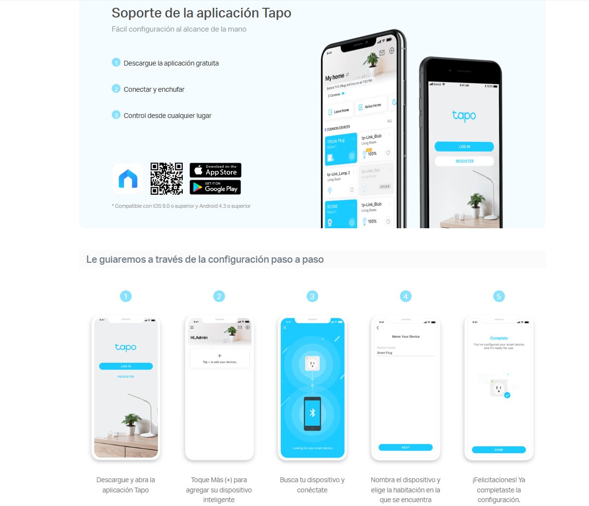 Interruptor de luz inteligente Llave de luz Tplink Tapo S220