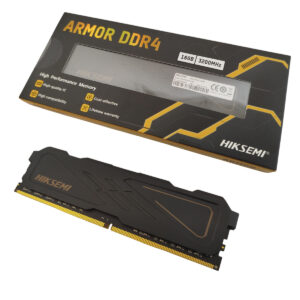 Memoria Ram Armor Gamer Ddr4 16Gb 3200 Mhz Disipador Negro