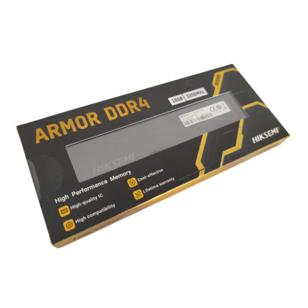 Memoria Ram Armor Gamer Ddr4 16Gb 3200 Mhz Disipador Negro