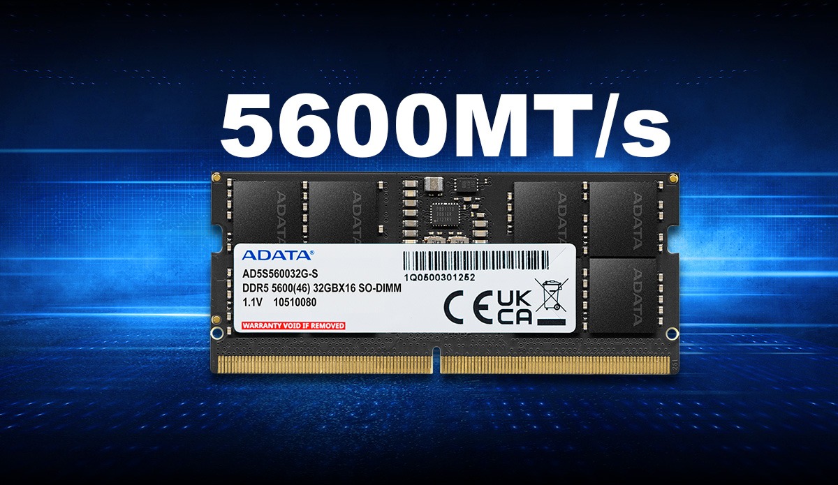 Memoria Ram Ddr5 32gb para Laptop Notebook 5600 Mhz Sodimm