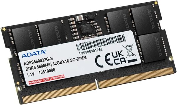 Memoria Ram Ddr5 32gb para Laptop Notebook 5600 Mhz Sodimm