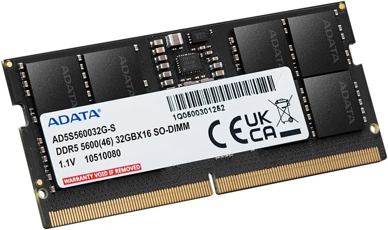 Memoria Ram Ddr5 32gb para Laptop Notebook 5600 Mhz Sodimm