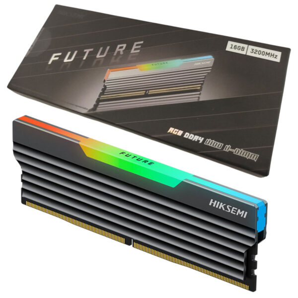 Memoria Ram Pc Gamer Rgb 8Gb Ddr4 3200 Mhz Future Hiksemi