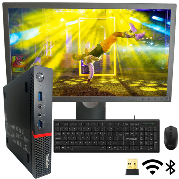 Mini Pc I5 - 16gb Ram - 240gb Ssd + Combo + Monitor + Wifi