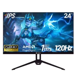 Monitor Gamer Fhd Ss Ips Hdmi Dp Vga 120 Hz 1ms Teros 24"