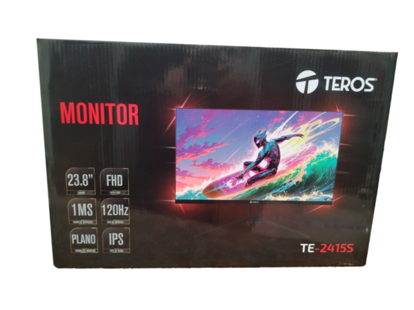 Monitor Gamer Fhd Ss Ips Hdmi Dp Vga 120 Hz 1ms Teros 24"