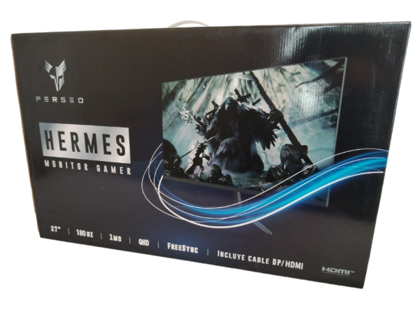 Monitor Gamer Qhd Ss Ips Hdmi Dp 180 Hz 1ms Sync PERSEO 27"