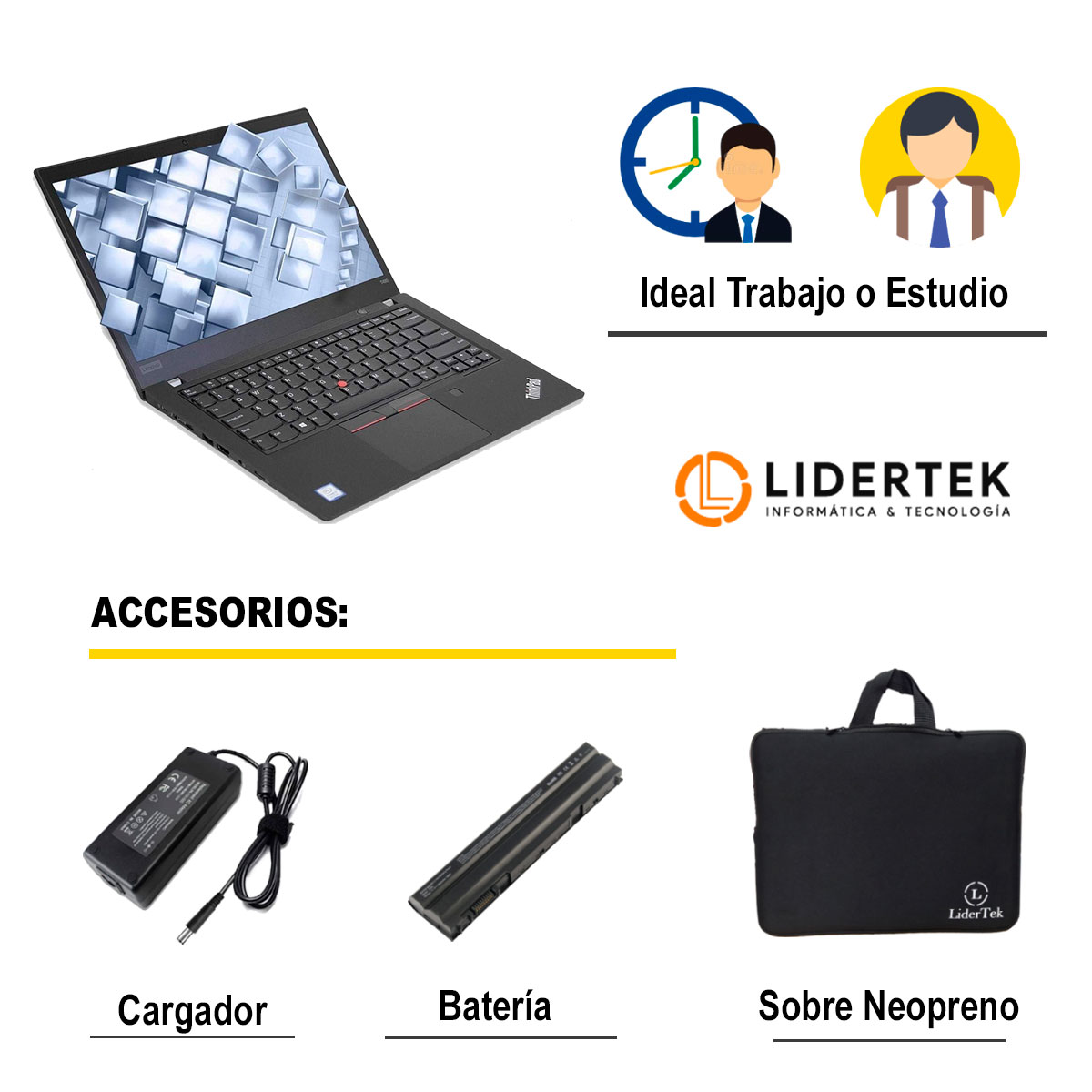 Notebook Lenovo T490 I5-8365u 16gb Ram 512gb Ssd 14 Full Hd