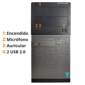 Pc Completa Torre Pc Computadora Core I5 + 16gb Ram Negro
