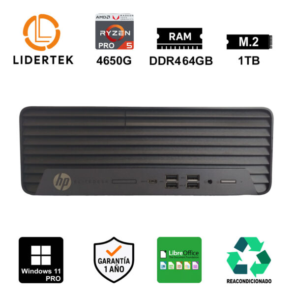 Pc Computadora Gamer Amd Ryzen 5 64gb Ssd M2 1Tb Win11 Pro