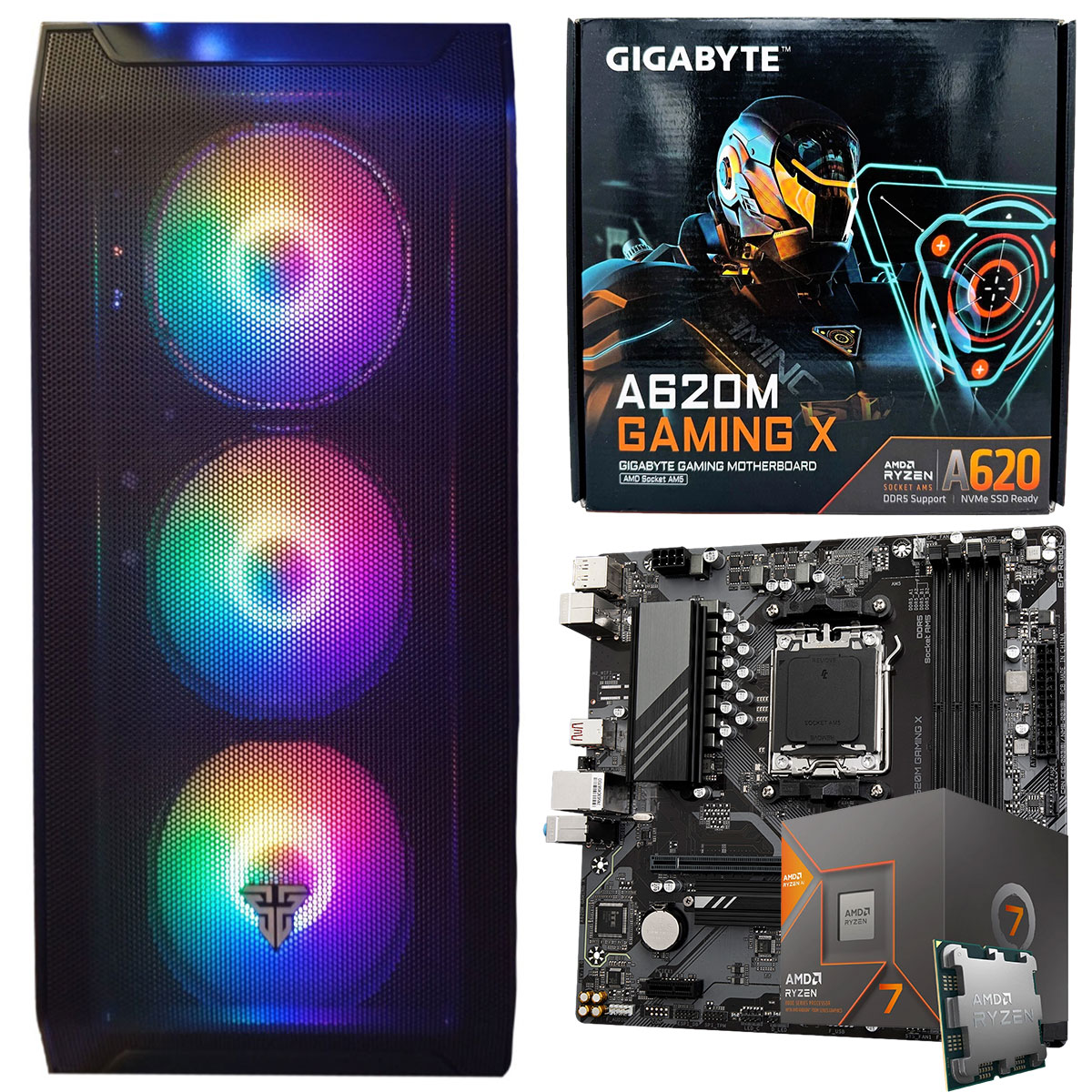 Pc Gamer Ryzen 7 8700g - 32gb Ram Ddr5 - 1tb Ssd M.2 80+