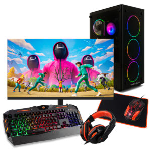 Pc Torre Gamer Ryzen 7 32gb Ram - Ssd 480gb + Combo Monitor