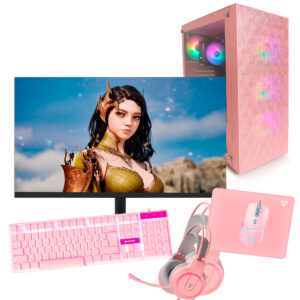 Pc Torre Gamer Ryzen 7 32gb Ram - Ssd 480gb + Combo Monitor