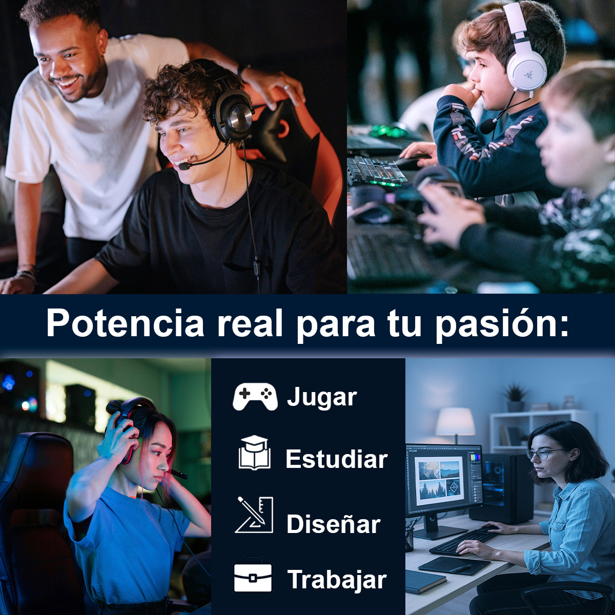 Pc Torre Gamer Ryzen 7 - 16gb Ram - Ssd 480gb - Raedon Vega