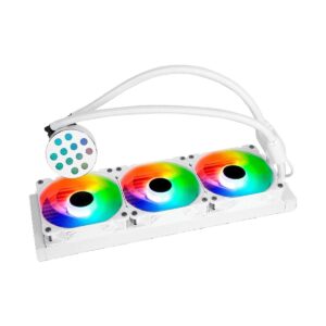 Refrigeracion Liquida Pc Argb 3 Fanes 120mm Sama Cy360 White