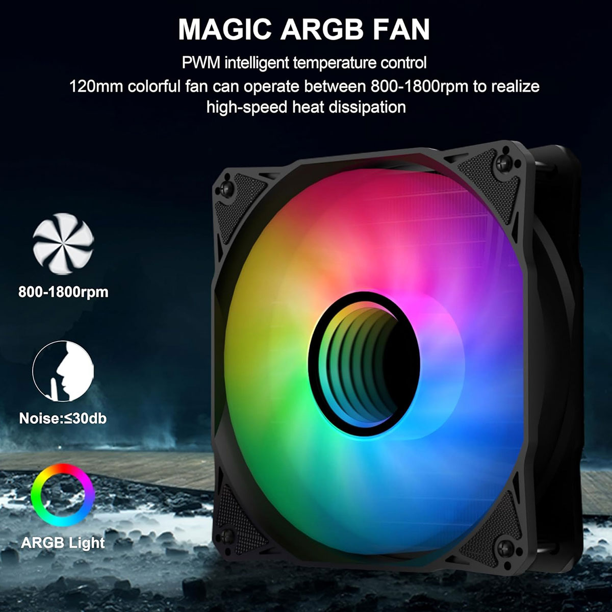 Refrigeracion Liquida Pc Argb 3 Fanes 360mm Sama Cy240 Negro