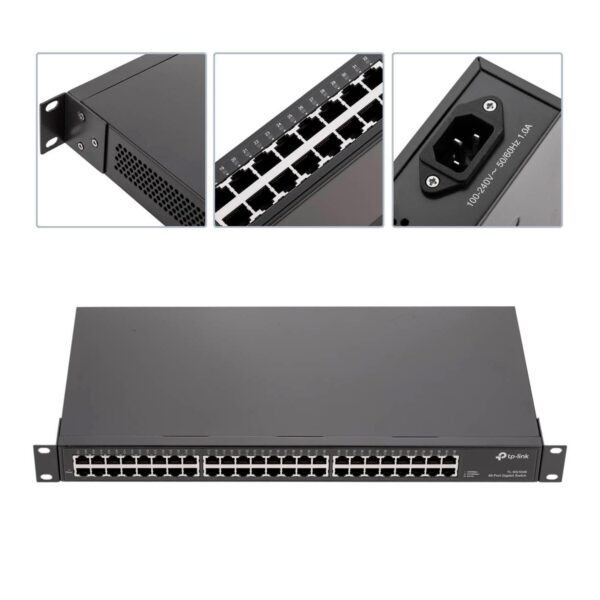 Switch Gigabit Tp-link Tl-sg1048 de 48 Puertos Rackeable