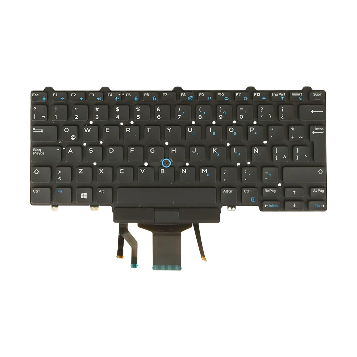 Teclado Para Laptop Dell Latitude E5480 E7470 E7480 Español