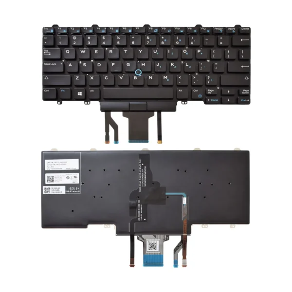 Teclado Para Laptop Dell Latitude E5480 E7470 E7480 Ingles