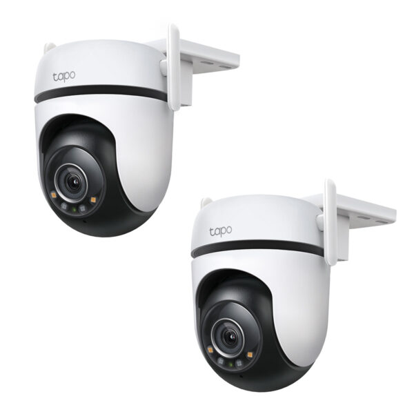 2 Camaras Seguridad Exterior Tapo C520w 4mp Qhd 360 y Alarma