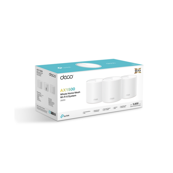 Sistema Wifi Mesh Tp-link Deco X10 Gigabit Wifi6 Pack x3 - Imagen 10