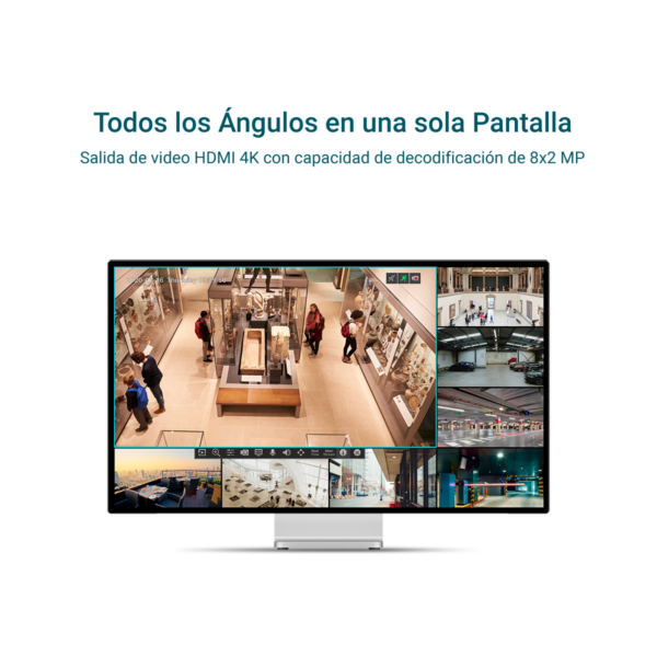 Nvr Tp-Link Vigi Nvr1008H-8P 8 Canales Poe+ - Imagen 6