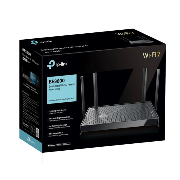 Router Wifi 7 Tp-link B230 Speed 3.6Gbps Gigabit Dual Band - Imagen 7