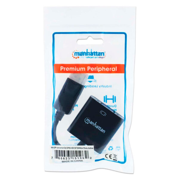 ADAPTADOR DISPLAY PORT A VGA - MANHATTAN