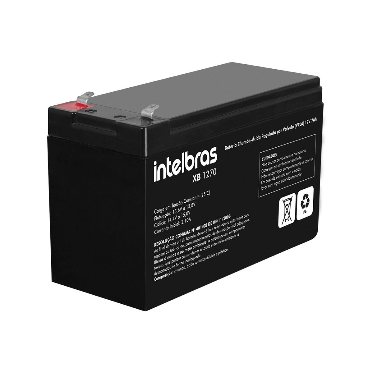 Batería Kaise Recargable KB1272 12v 7A Respaldo Alarmas Ups
