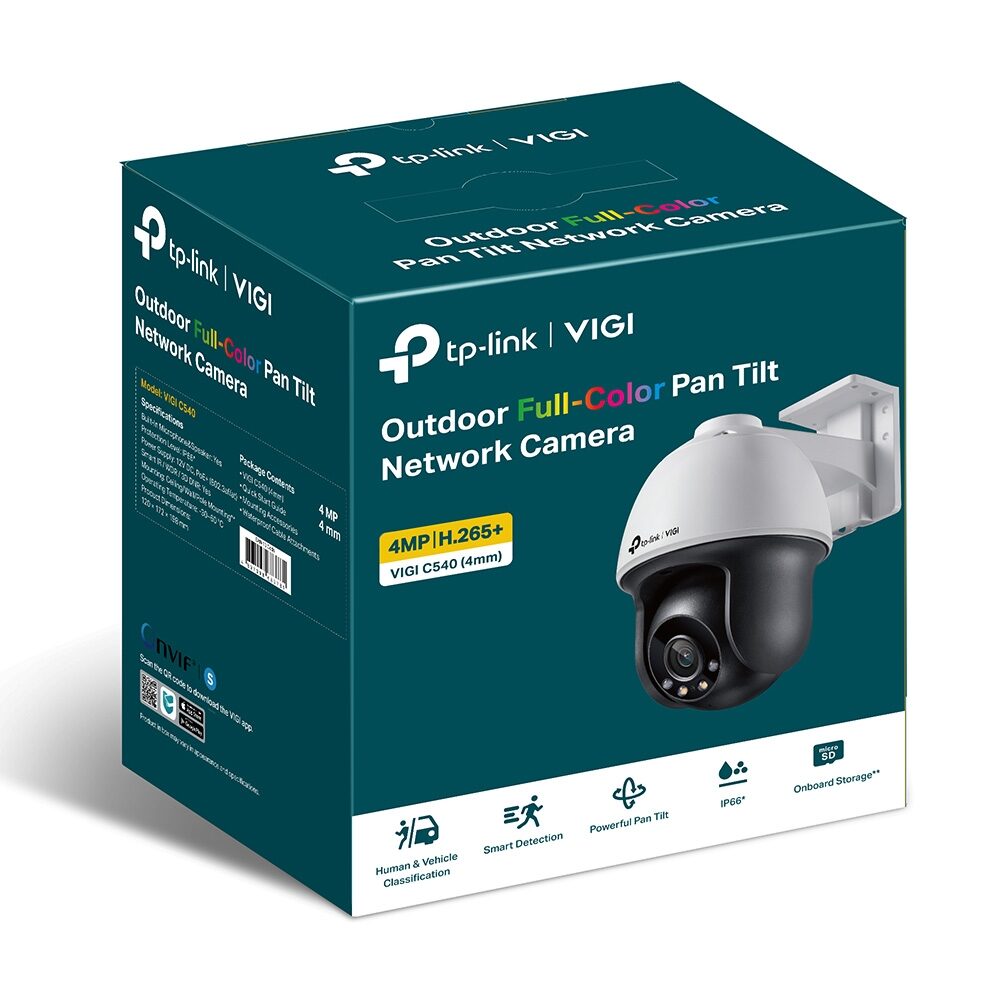 CAMARA POE 360º - VIGI C540 4MP - FULL COLOR - AUDIO - POE / 12V