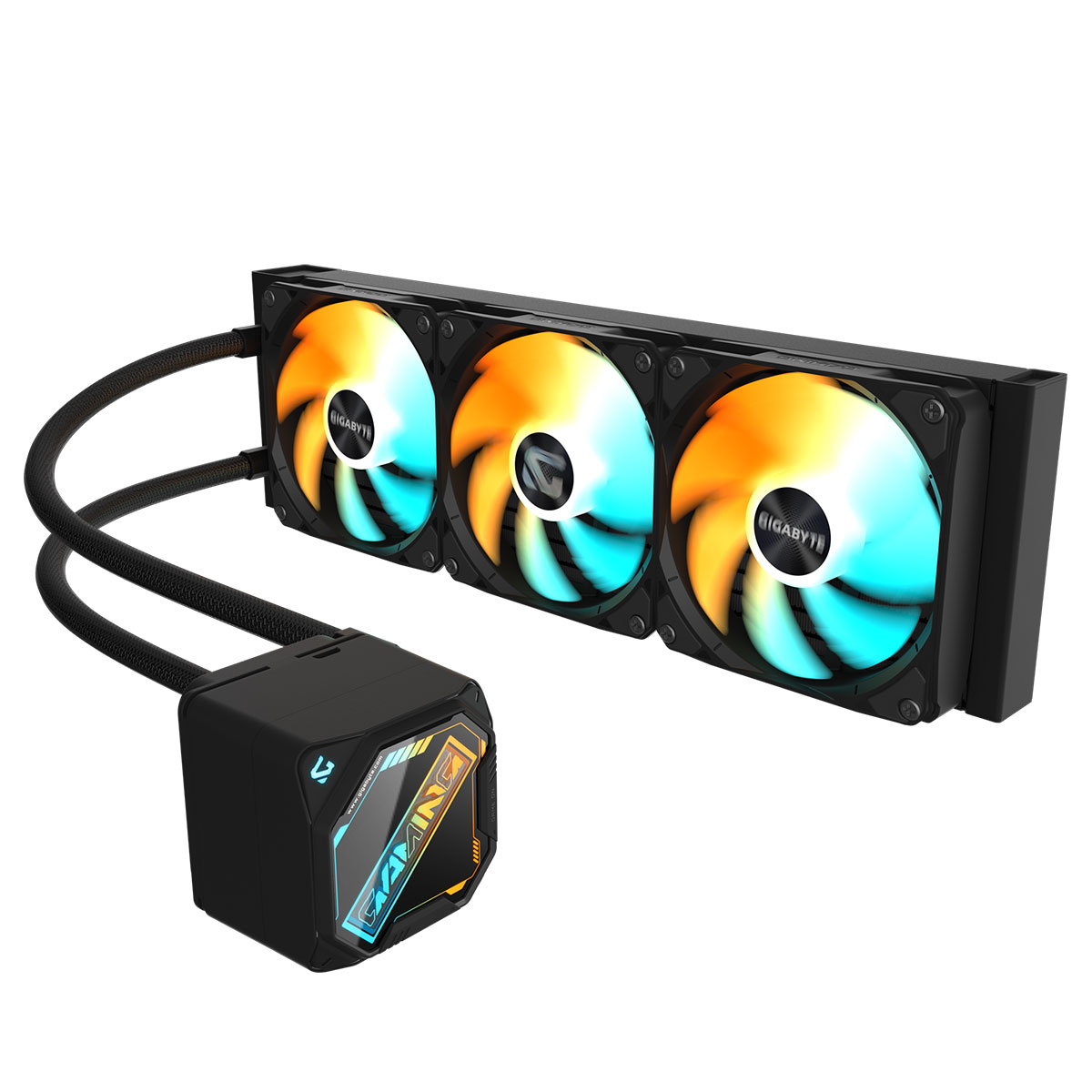 COOLER CPU LIQUIDA | GAMING 360 ARGB 3x120mm 3 FANES | GIGABYTE