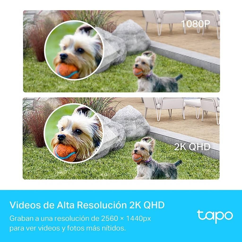 Cámara Seguridad Exterior A Bateria Tapo C420s1 Memoria 128g