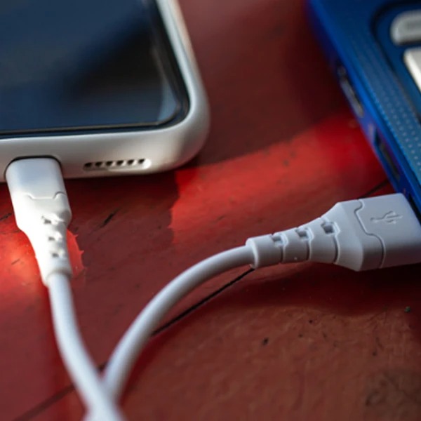 Cable Foneng Para IPhone de Usb C a Lightning, Largo 2mts, Corriente 3A, Carga Rápida