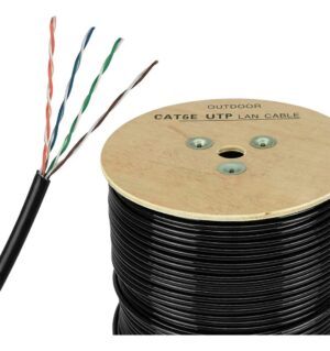 Cable Red Utp Ethernet Cat6 Exterior 100% Cobre 100mts