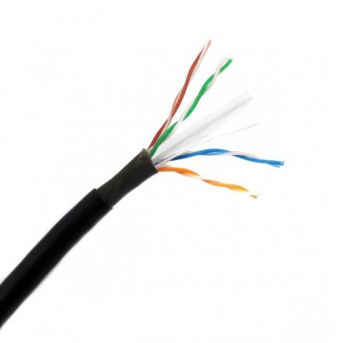 Cable Red Utp Ethernet Cat6 Exterior 100% Cobre 100mts