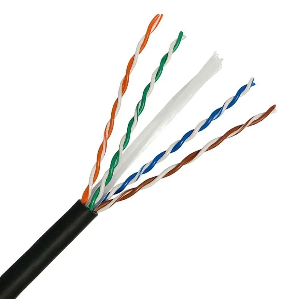 Cable Red Utp Ethernet Cat6 Exterior 100% Cobre 100mts