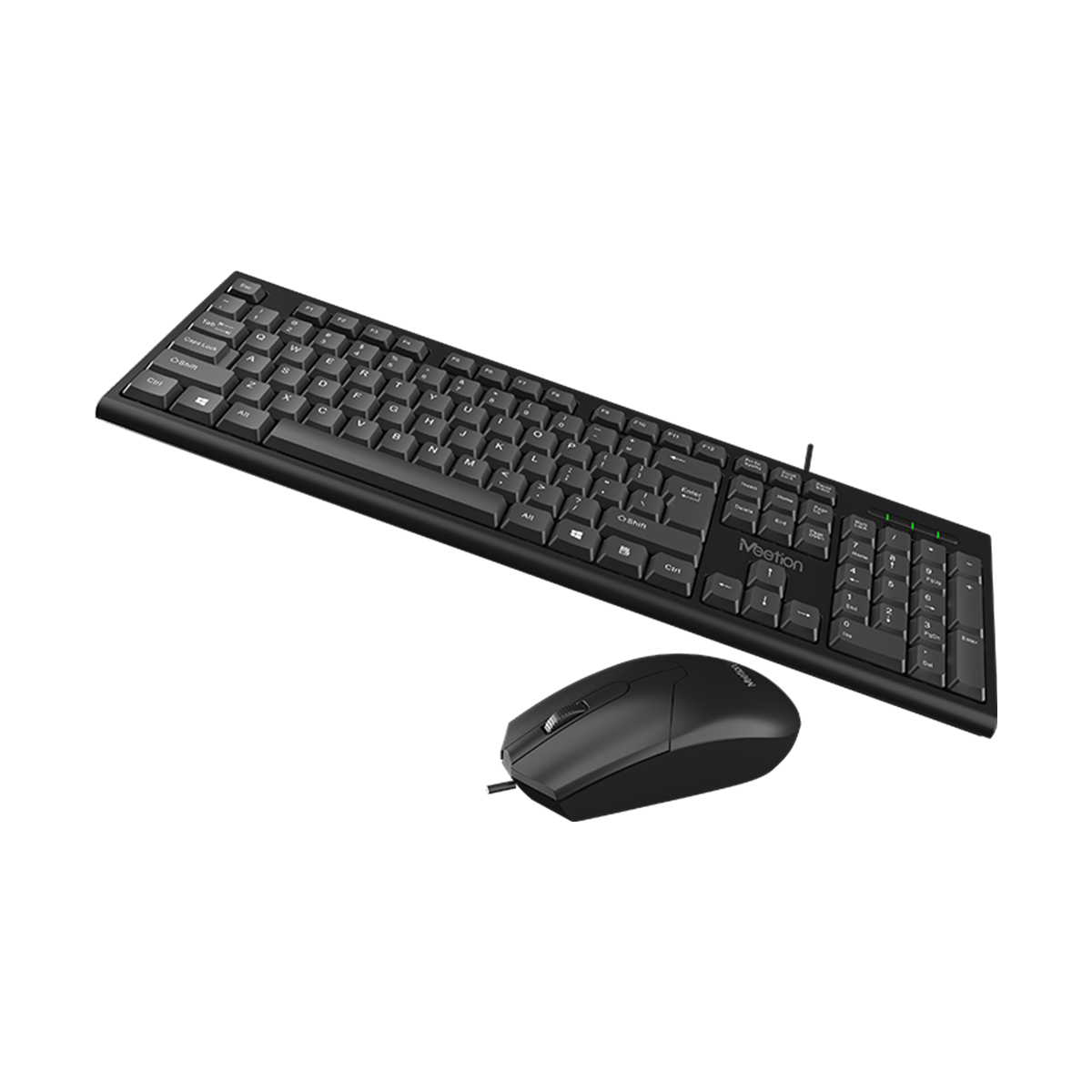 Combo Kit Teclado Y Mouse Usb Cableado Para Pc Computadora