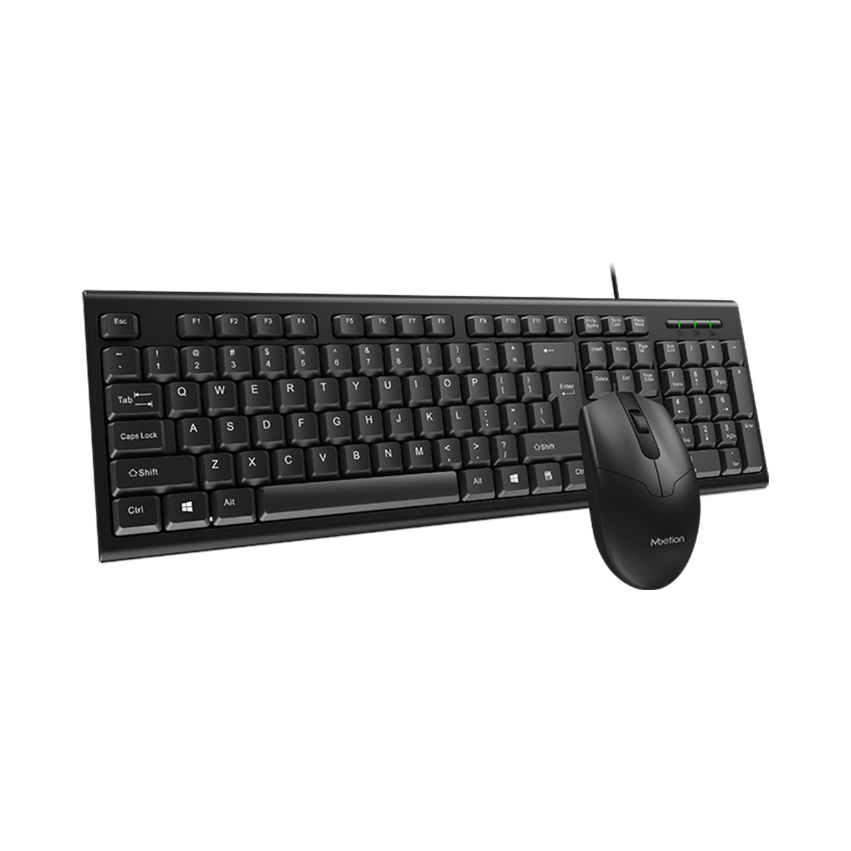 Combo Kit Teclado Y Mouse Usb Cableado Para Pc Computadora